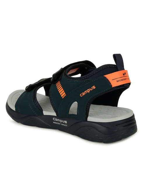 3K-SD-063A Navy Men's Sandals